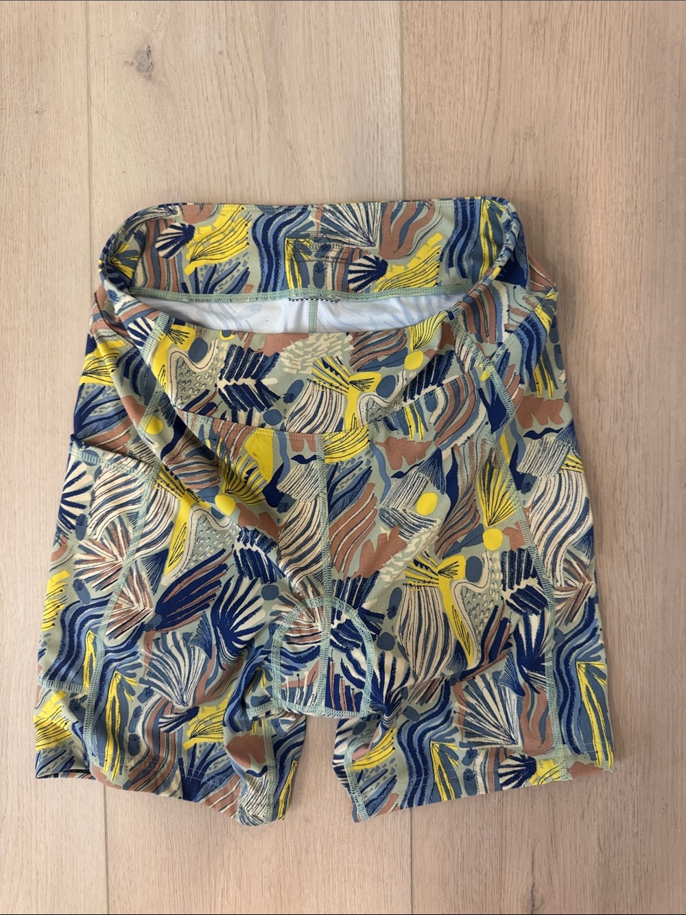Patagonia Nether Bike Shorts in Joy Salvia Green